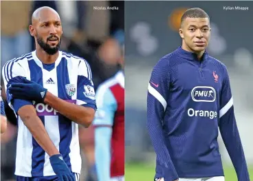  ??  ?? Nicolas Anelka
Kylian Mbappe