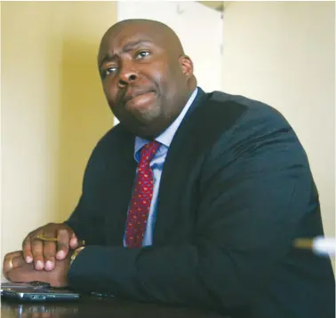  ??  ?? Saviour Kasukuwere . . . the office he occupied as Environmen­t minister was allegedly turned upside down