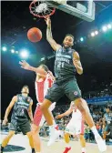  ?? Photo / Getty Images ?? Shawn Long scored 17 points before fouling out last night.