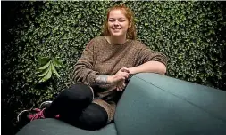  ?? ROSA WOODS/STUFF ?? Rhyannon Hectors is one of a growing number of Kiwis choosing the workforce over study.