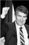  ?? MIKe deMbecK / THe cANAdIAN PreSS ?? Stephen McNeil celebrates the Liberals’ majority win.