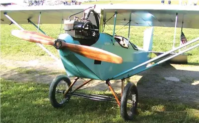  ??  ?? For some airplanes, like this Pietenpol Air Camper, you may not be able to find a good set of 3-views. This plane was based on one from years ago at the Old Rhinebeck Aerodrome. To produce my own 3-views, I measured the actual airplane and took a lot...