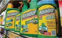  ??  ?? Das bekanntest­e Glyphosat-mittel: Roundup AFP