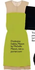  ??  ?? Dvobojna haljina, Mason by Michelle Mason, net-aporter.com