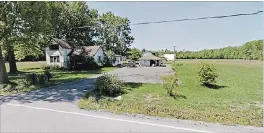  ?? GOOGLE STREETVIEW ?? Residents near the site of a proposed subdivisio­n on land at 613 Helena St. in Fort Erie expressare concerned about increased traffic.