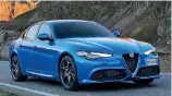  ??  ?? Made in Italy. A destra, la Giulia edizione Veloce; a sinistra, la Giulietta, che nonostante le molte primavere presidia con buoni risultati il segmento delle medie in Italia