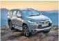  ??  ?? The new Pajero Sport will arrive in SA in September.