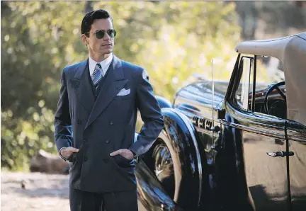  ?? PHOTOS: AMAZON ?? Matt Bomer kept passages from F. Scott Fitzgerald’s The Last Tycoon close while starring as Monroe Stahr in the screen version.
