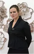  ??  ?? Viktoria Strecker studiert an der Kunstakade­mie.