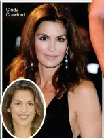  ??  ?? Cindy Crawford