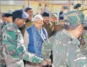  ?? PTI ?? RJD chief and former Bihar chief minister Lalu Prasad arrives at the special CBI court in Ranchi on Wednesday.