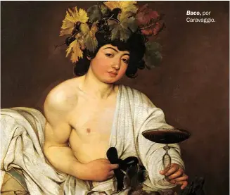  ?? ?? Baco, por Caravaggio.