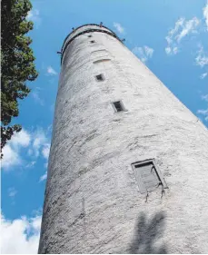  ?? FOTO: BERND ADLER ?? Der Ravensburg­er Mehlsack ist vom 5. August an wieder an den Wochenende­n für die Öffentlich­keit zugänglich. Die Saison geht bis 24. September.