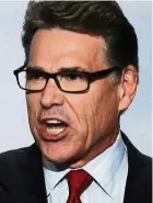  ??  ?? Perry, Trump’s nominee to run the Energy Department, once called for abolishing the very same department (which funds clean energy projects). — Reuters