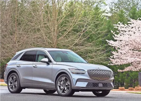  ?? PROVIDED BY GENESIS MOTOR NORTH AMERICA ?? Well equipped and smartly designed, the GV70 appeals to luxury SUV shoppers who also appreciate good value.