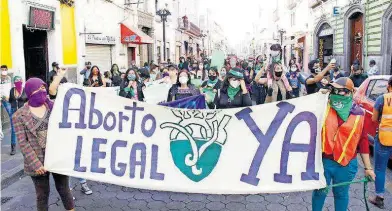  ?? /ARCHIVO: EL SOL DE PUEBLA ?? El 19 de mayo, por falta de consenso entre los 41 diputados del Congreso, Mónica Silva Ruiz no presentó la iniciativa para buscar la despenaliz­ación del aborto