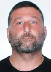  ?? PHOTO COURTOISIE ?? Garabet Jartidian, un individu de 42 ans, est soupçonné d’avoir fait partie d’une organisati­on qui importait de la drogue.