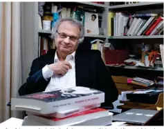  ??  ?? « Coexistenc­e ». Amin Maalouf n’accepte pas l’échec du Liban « à faire vivre ensemble des gens de toutes confession­s et de toutes origines ».