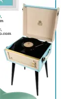  ??  ?? Poster, £16.99, gbposters.com
Record player, £169, gporetro.com