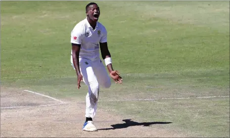  ?? Picture: MIKE HUTCHINGS, REUTERS ?? LUNGI NGIDI: “You don’t really have to say much. I think maybe just a look, that’s what I would say is aggression.”