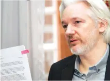  ??  ?? Julian Assange