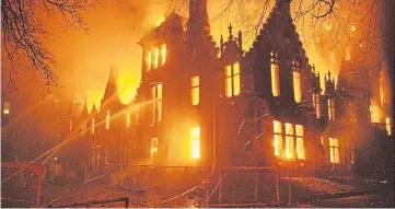  ??  ?? Firefighte­rs will reveal the inside story of fighting the Morgan Academy blaze.