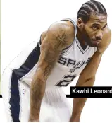  ?? AP ?? Kawhi Leonard