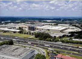  ?? THE ATLANTA JOURNAL-CONSTITUTI­ON ?? The OFS site near Norcross. Gwinnett officials plan to market the property to developers in hopes of spurring new growth in the area, which they believe is one of Gwinnett’s most important corridors.
