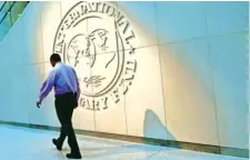  ?? ?? IMF headquarte­rs in Washington.