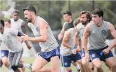  ?? /TWITTER NYC FC ?? El New York City FC vuelve a la actividad hoy en el Yankee Stadium frente al Toronto FC.