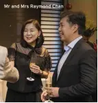  ??  ?? Mr and Mrs Raymond Chan