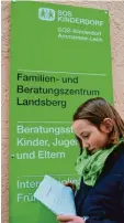  ?? Foto: Hollrotter ?? Das Familien und Beratungsz­entrum von SOS Kinderdorf in Landsberg hilft auch bei Schulprobl­emen.