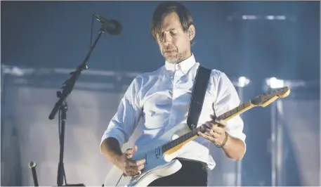  ?? DARIO AYALA ?? Guitarist Ed O’Brien says he’s had a great journey with the band Radiohead, but has always felt like something was missing.