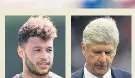  ??  ?? TALKS: Oxlade-Chamberlai­n and Wenger