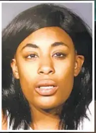 ??  ?? NYPD Officer Ali Sheppard (r.) allegedly picked up Taquanna Lawton (above) at Liberty Ave. and Sackman St. in Brooklyn (below), stopping at an ATM and watching her drive away with his car and gun.