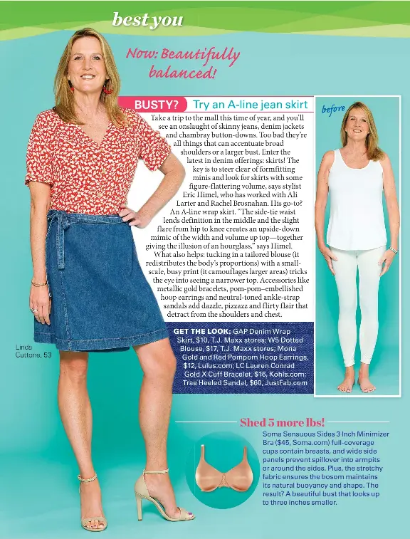 BUSTY? Try an A-line jean skirt - PressReader