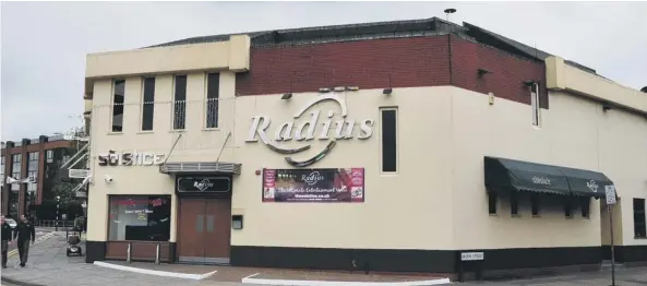  ??  ?? The Radius is the venue for the Live Green Room Sessions, due to launch on January 26.