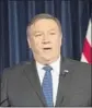  ?? Allen J. Schaben L.A. Times ?? SECRETARY of State Michael R. Pompeo spoke in Simi Valley.