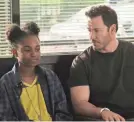  ?? ELIZA MORSE/FOX ?? Saniyya Sidney and Mark-Paul Gosselaar star in “The Passage.”