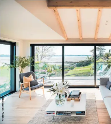  ??  ?? This waterfront home has been refurbishe­d to an exceptiona­lly high standard, writes DONNA FLEMING