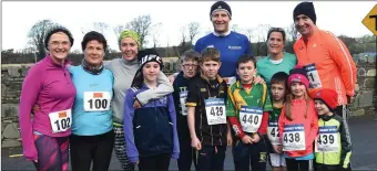  ??  ?? Liz McGillicud­dy, Aileen O’Brien, Clare, Ava and Luke O’Mahony, Cian O’Shea, High and Jane O’Mahony, Rhona, Fiona, Tadgh and Diarmuid O’Mahony from Killarney, Beaufort, Ballyhar and Limerick.