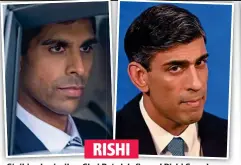  ?? ?? RISHI
Strikingly similar: Shri Patel, left, and Rishi Sunak