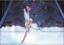  ?? PHOTO PROVIDED ?? East Greenbush native Julianna Di Mura stars as Elsa in “Disney On Ice: Frozen.”