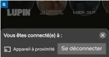  ??  ?? ▲ Connectez votre appareil mobile au Chromecast pour y diffuser des contenus multimédia­s à partager.