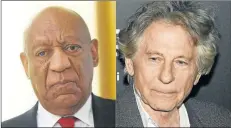  ?? Picture: AFP/GETTY IMAGES ?? OUT: Bill Cosby, left, and Roman Polanski have been expelled from The Academy of Motion Picture Arts and Sciences