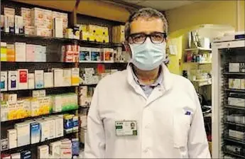  ??  ?? Alain Mhanna délégué départemen­tal de l’ordre des pharmacien­s