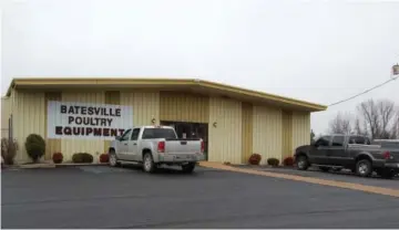  ?? SUBMITTED PHOTO ?? Batesville Poultry Equipment has been in business for more than 26 years, and the company has the experience to assist customers in all areas of the poultry industry.