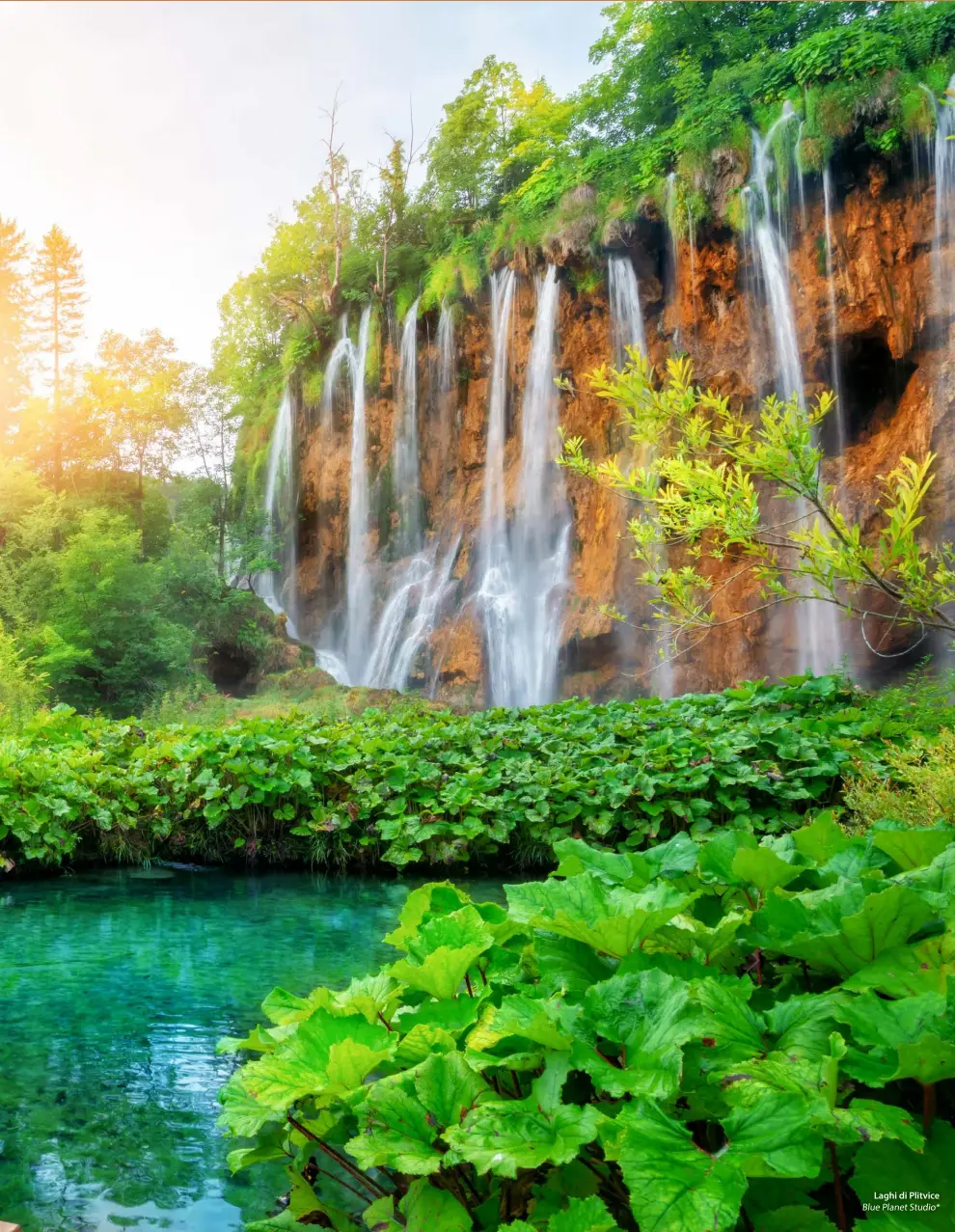  ??  ?? Laghi di Plitvice Blue Planet Studio*