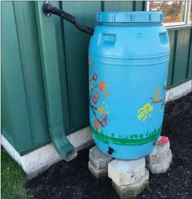  ?? PILOT NEWS GROUP PHOTO/JAMIE FLEURY ?? Rain Barrel conversion kits will be available Saturday morning during the “Celebrate Earth Day” Celebratio­n Saturday at the Marshall County Recycle Depot located at 1900 Walter Glaub Drive, Plymouth.