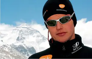  ??  ?? Mogens Jensen, who conquered Mount Everest in his third attempt, uses his experience 10 years to coach people. Positivity helped asthmatic Jensen in reaching the top of the world’s highest mountain.